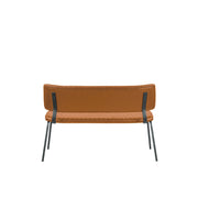 Eetkamerbank Gusto Cognac Kunstleder 120 cm 120x63x81 cm-Eetkamerbanken-LABEL51