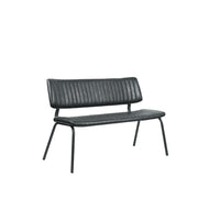 Eetkamerbank Gusto Zwart Kunstleder 120 cm 120x63x81 cm-Eetkamerbanken-LABEL51