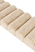 Eetkamerbank Jethro 160 Polyester, Metaal Beige 41.5x160 cm-Eetkamerbanken-Creating Home