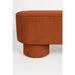 Eetkamerbank Marcos Stof, Polyester, Pine hout Bruin