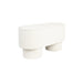 Eetkamerbank Marcos Stof, Polyester, Pine hout Wit 35x93-Eetkamerbanken-Creating Home
