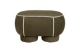 Eetkamerbank Marina M Polyester, Hout Groen 45.5x77.5 cm-Eetkamerbanken-Creating Home