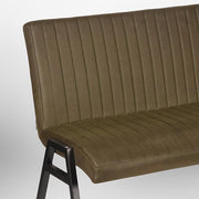 Eetkamerbank Matz Army Kunstleder 145 cm 145x62x86 cm-Eetkamerbanken-LABEL51
