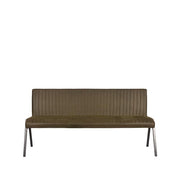 Eetkamerbank Matz Army Kunstleder 175 cm 175x62x86 cm-Eetkamerbanken-LABEL51