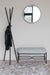 Eetkamerbank Milou Stof, Polyester, Metaal Grijs 90x35 cm-Eetkamerbanken-Creating Home