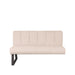 Eetkamerbank Modula Bouclé Beige-Eetkamerbanken-LABEL51