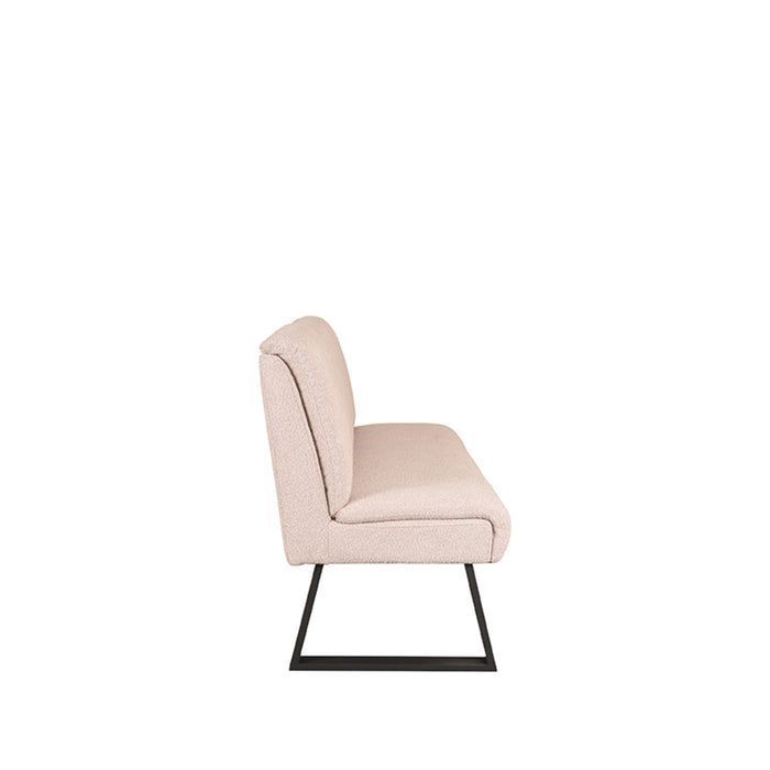 Eetkamerbank Modula Bouclé Beige-Eetkamerbanken-LABEL51