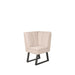 Eetkamerbank Modula Bouclé Beige Hoek-Eetkamerbanken-LABEL51