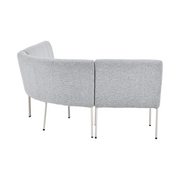 Eetkamerbank Riff 200 cm element Beige 200x69x87 cm-Eetkamerbanken-Starfurn