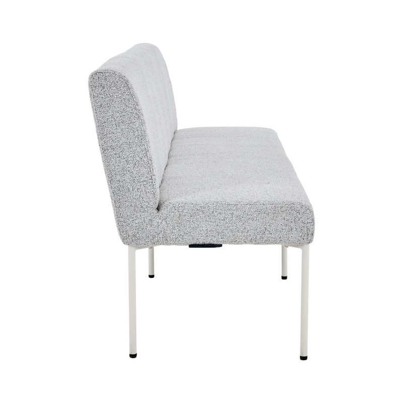Eetkamerbank Riff 200 cm element Beige 200x69x87 cm-Eetkamerbanken-Starfurn