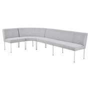 Eetkamerbank Riff 200 cm element Beige 200x69x87 cm-Eetkamerbanken-Starfurn