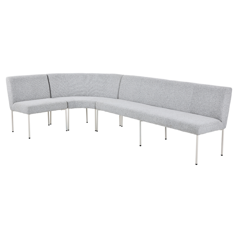 Eetkamerbank Riff 200 cm element Beige 200x69x87 cm-Eetkamerbanken-Starfurn