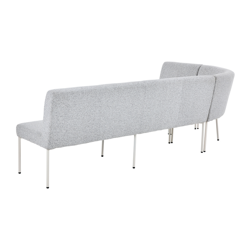 Eetkamerbank Riff 200 cm element Beige 200x69x87 cm-Eetkamerbanken-Starfurn