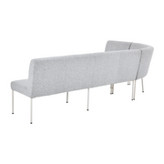 Eetkamerbank Riff 70 cm element Beige 70x69x87 cm-Eetkamerbanken-Starfurn