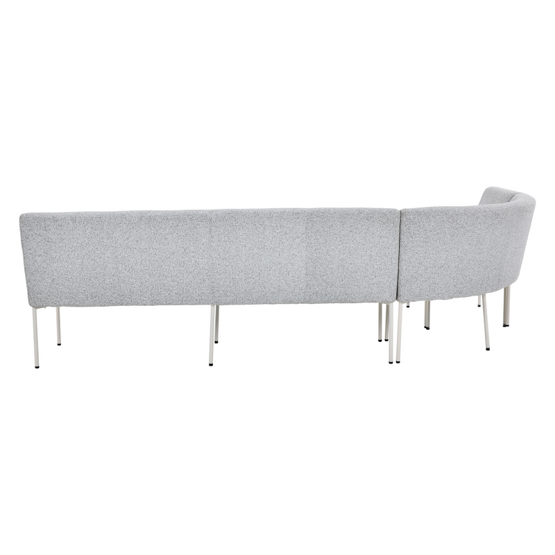 Eetkamerbank Riff Hoek Beige 100x100x87 cm-Eetkamerbanken-Starfurn
