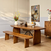 Eetkamerbank Tense 220 cm 220x38x45 cm-Eetkamerbanken-Starfurn
