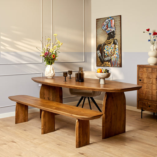 Eetkamerbank Tense 280 cm 280x38x45 cm-Eetkamerbanken-Starfurn