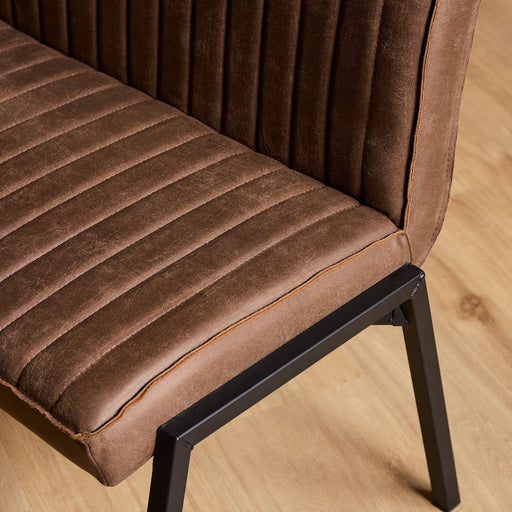 Eetkamerbank Tivoli Bull 155 cm Bruin 155x56x88 cm-Eetkamerbanken-Starfurn