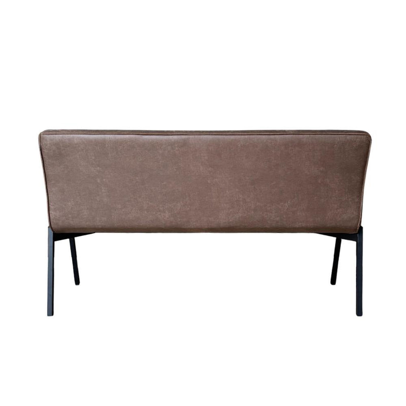 Eetkamerbank Tivoli Bull 155 cm Bruin 155x56x88 cm-Eetkamerbanken-Starfurn