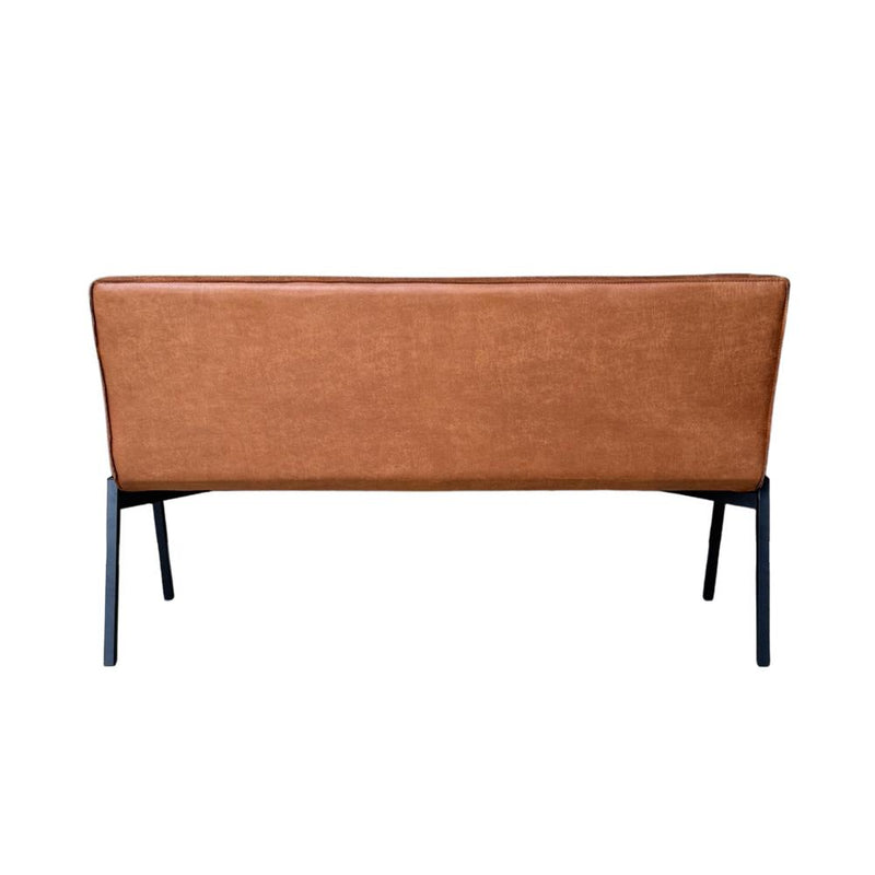 Eetkamerbank Tivoli Bull 155 cm Cognac 155x56x88 cm-Eetkamerbanken-Starfurn