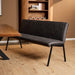 Eetkamerbank Tivoli Bull - 185 cm - Antraciet-Eetkamerbanken-Starfurn