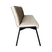 Eetkamerbank Tivoli Bull 185 cm Beige 185x56x88 cm-Eetkamerbanken-Starfurn
