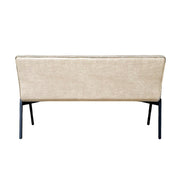 Eetkamerbank Tivoli Bull 185 cm Beige 185x56x88 cm-Eetkamerbanken-Starfurn