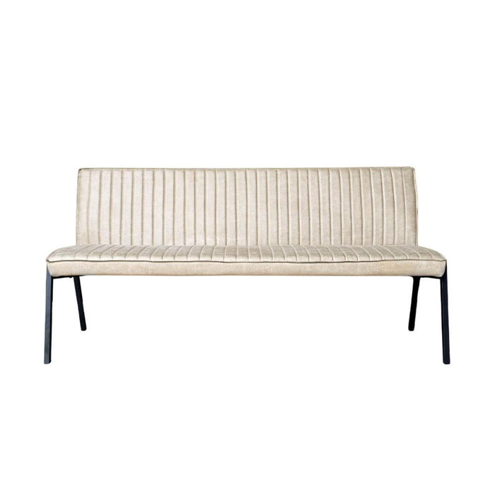 Eetkamerbank Tivoli Bull - 185 cm - Beige-Eetkamerbanken-Starfurn