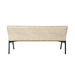 Eetkamerbank Tivoli Bull - 185 cm - Beige-Eetkamerbanken-Starfurn