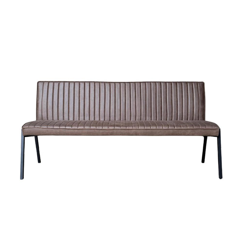 Eetkamerbank Tivoli Bull 185 cm Bruin 185x56x88 cm-Eetkamerbanken-Starfurn