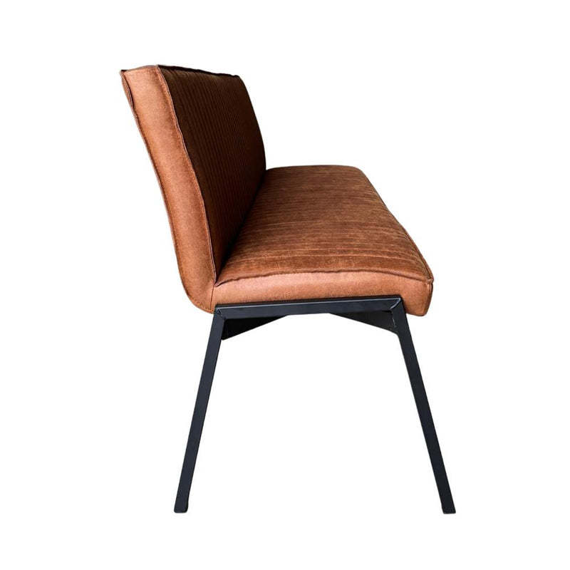 Eetkamerbank Tivoli Bull 185 cm Cognac 185x56x88 cm-Eetkamerbanken-Starfurn