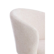Eetkamerstoel 2de kans Eetkamerstoel Radaja Crème 58x58x78cm-Eetkamerstoelen-Light & Living