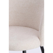 Eetkamerstoel 2de kans Eetkamerstoel Radaja Crème 58x58x78cm-Eetkamerstoelen-Light & Living