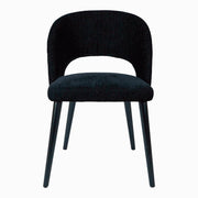 Eetkamerstoel Abierto Zwart-Eetkamerstoelen-PTMD