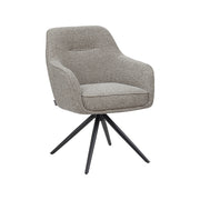 Eetkamerstoel Akira Mushroom Royal Boucle Draaibaar 63x65x87 cm-Eetkamerstoelen-LABEL51
