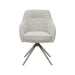 Eetkamerstoel Akira - Naturel - Royal Boucle - Taupe Metalen-Eetkamerstoelen-LABEL51