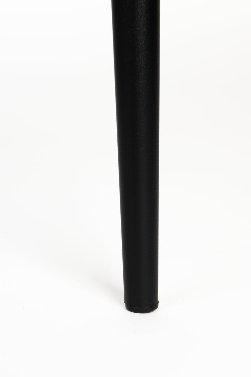 Eetkamerstoel Alana Polyester Donkergrijs 54x47 cm-Eetkamerstoelen-Creating Home