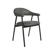 Eetkamerstoel Amaze Antraciet Micro Suede 54x54x80 cm-Eetkamerstoelen-LABEL51