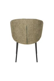 Eetkamerstoel Ayle Moss Polyester Groen 48x58 cm-Eetkamerstoelen-Creating Home