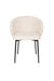 Eetkamerstoel Ayle Off Polyester Wit 48x58 cm-Eetkamerstoelen-Creating Home