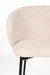 Eetkamerstoel Ayle Off Polyester Wit 48x58 cm-Fauteuils-Creating Home