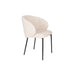 Eetkamerstoel Ayle Off Polyester Wit 48x58 cm-Fauteuils-Creating Home