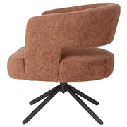 Eetkamerstoel Baldr Polyester Zwart-Eetkamerstoelen-PTMD