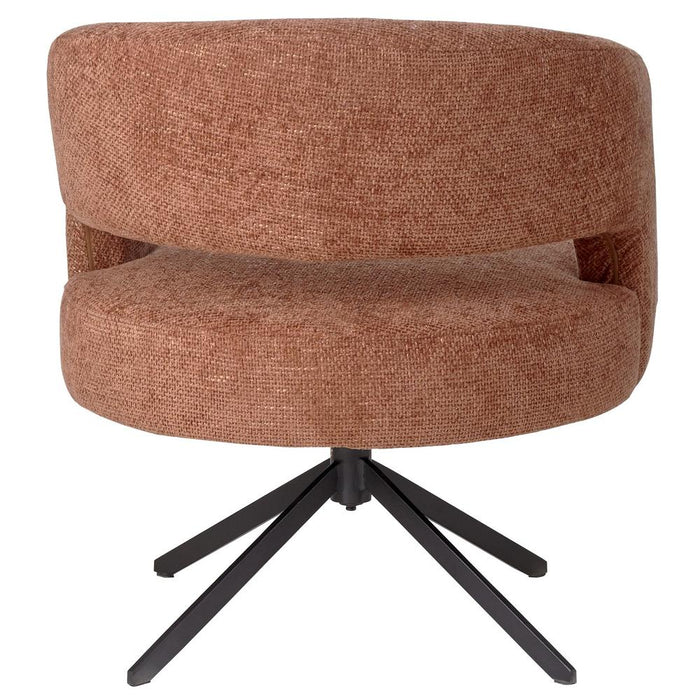 Eetkamerstoel Baldr Roestbruin Diningchair Legacy6 Deepterra Zwart-Eetkamerstoelen-PTMD