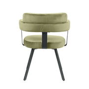 Eetkamerstoel Bardio Hunter Fluweel 62x57x79 cm-Eetkamerstoelen-LABEL51