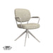 Eetkamerstoel Basel - Naturel - Royal Boucle - Taupe Metalen...-Eetkamerstoelen-LABEL51