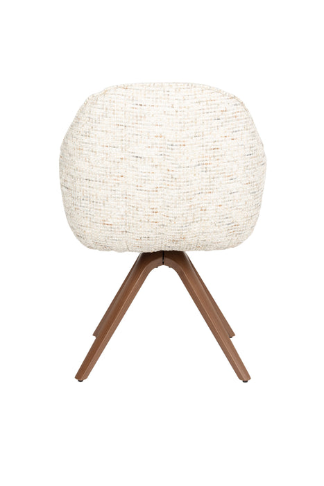 Eetkamerstoel Batoul Polyester Beige – productaanzicht 4