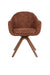 Eetkamerstoel Batoul Polyester Terracotta – productaanzicht