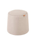 Eetkamerstoel Beige Mdf Rond 44 cm-Eetkamerstoelen-J-Line