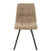 Eetkamerstoel Beige Metaal 47 cm-Eetkamerstoelen-J-Line